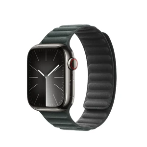 Ремешок Apple Magnetic Link Evergreen из FineWoven для Apple Watch Ultra 2 49 mm | 45 mm | 44 mm | 42 mm Размер M/L (MTJD3) MTJD3 - Фото 1