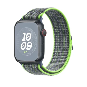 Ремешок Apple Bright Green/Blue Nike Sport Loop (MTL43) для Apple Watch Ultra 2 49 mm | 45 mm | 44 mm | 42 mm MTL43 - Фото 1