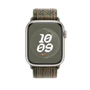 Ремешок Apple Sequoia/Orange Nike Sport Loop (MTL33) для Apple Watch 41 mm | 40 mm | 38 mm - Фото 2