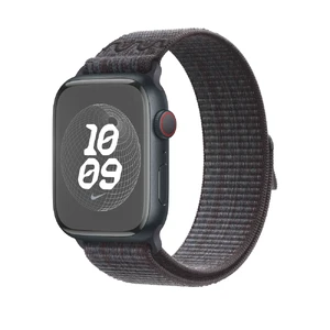 Ремінець Apple Black/Blue Nike Sport Loop (MUJV3) для Apple Watch 41 mm | 40 mm | 38 mm MUJV3 - Фото 1