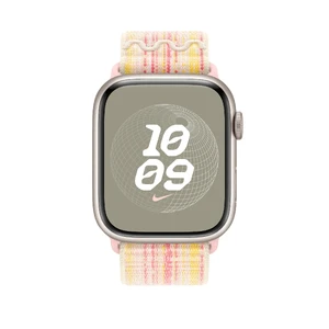 Ремешок Apple Starlight/Pink Nike Sport Loop (MUJW3) для Apple Watch 41 mm | 40 mm | 38 mm - Фото 2