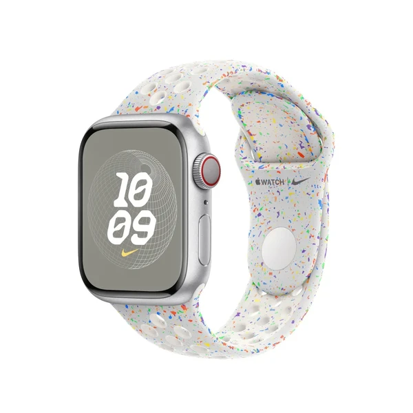 Ремінець Apple Pure Platinum Nike Sport Band (MUUK3) для Apple Watch 41mm | 40mm | 38mm Розмір S/M