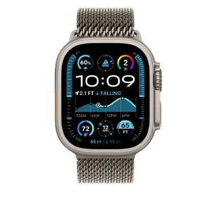 Ремешок iLoungeMax Milanese Loop Natural Titanium для Apple Watch Ultra 49mm | 46mm | 45mm | 44mm - Фото 3