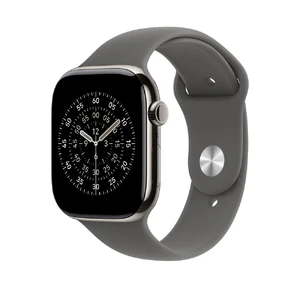 Ремінець Apple Sport Band Stone Gray для Apple Watch 49mm | 46mm | 45mm | 44mm Розмір S/M  - Фото 1