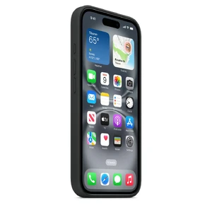 Силиконовый чехол Apple Silicone Case MagSafe Black (MYY93) для iPhone 16 Plus - Фото 2
