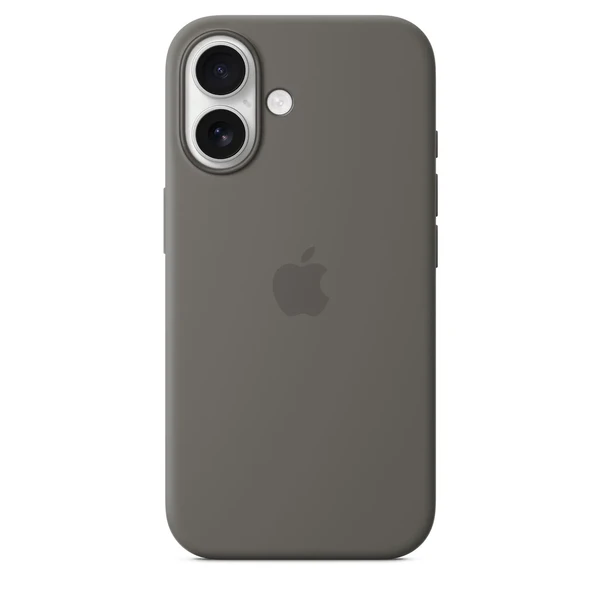 Силіконовий чохол Apple Silicone Case MagSafe Stone Gray (MYY33) для iPhone 16