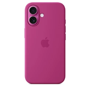 Силиконовый чехол Apple Silicone Case MagSafe Fuchsia (MYYE3) для iPhone 16 Plus MYYE3 - Фото 1