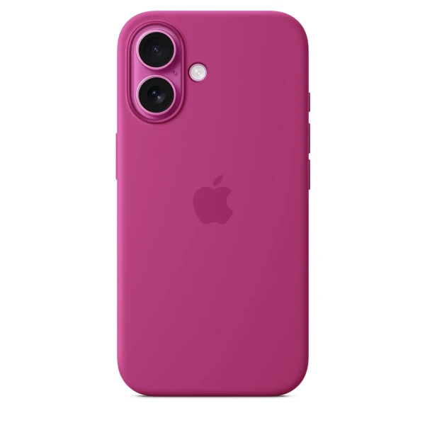 Силіконовий чохол Apple Silicone Case MagSafe Fuchsia (MYY53) для iPhone 16