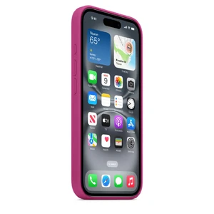 Силиконовый чехол Apple Silicone Case MagSafe Fuchsia (MYYE3) для iPhone 16 Plus - Фото 2