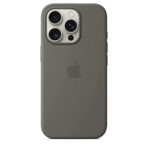 Силіконовий чохол Apple Silicone Case MagSafe Stone Gray (MYYL3) для iPhone 16 Pro