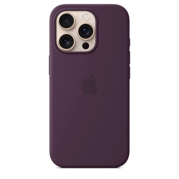 Силіконовий чохол Apple Silicone Case MagSafe Plum (MYYM3) для iPhone 16 Pro