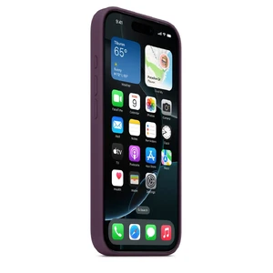 Силиконовый чехол Apple Silicone Case MagSafe Plum (MYYM3) для iPhone 16 Pro - Фото 2