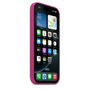 Силіконовий чохол Apple Silicone Case MagSafe Fuchsia (MYYN3) для iPhone 16 Pro - Фото 2