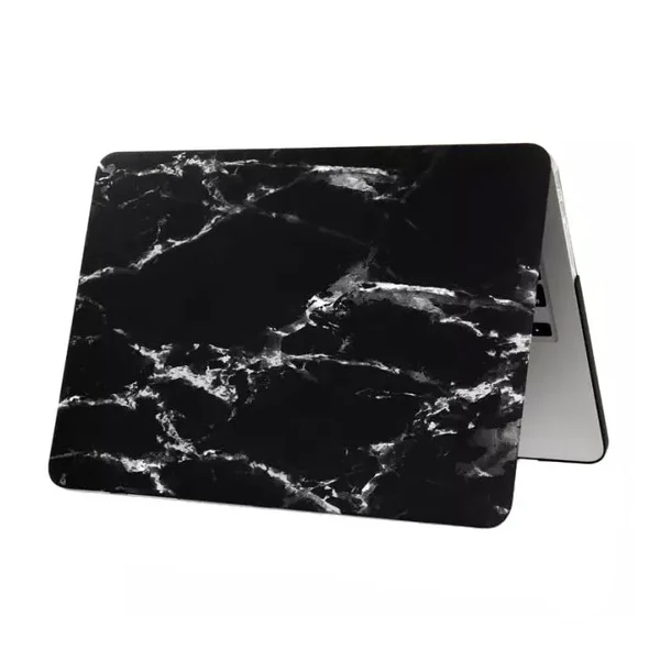 Мармуровий чохол iLoungeMax Marble Black | White для MacBook 12"