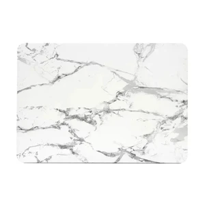 Мраморный чехол iLoungeMax Marble White | Gray для MacBook 12" - Фото 3