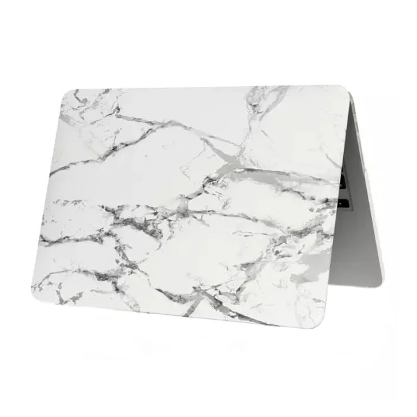 Мармуровий чохол iLoungeMax Marble White | Gray для MacBook 12"