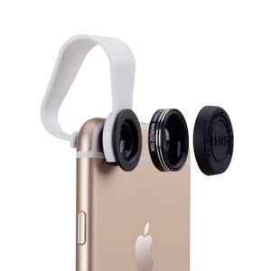 Універсальний об'єктив Momax 2-in-1 для iPhone | iPod | iPad | Mobile