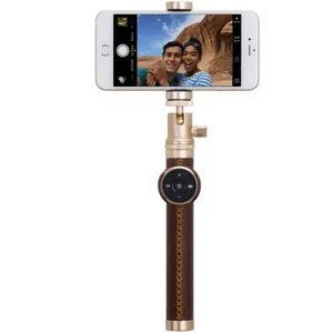 Монопод Momax Selfie Pro 90cm Gold + трипод KMS4L - Фото 1