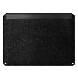 Чехол MUJJO Sleeve Black для MacBook 12" - Фото 2
