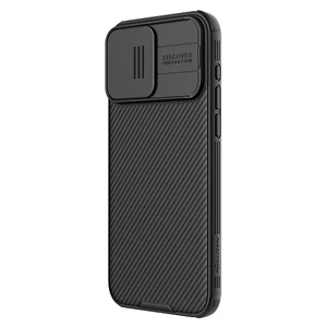 Противоударный чехол со шторкой для камеры Nillkin CamShield Pro Black для iPhone 15 Pro Max - Фото 2