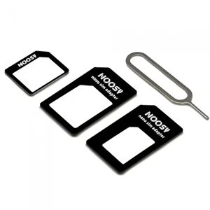 Адаптер iLoungeMax Nano Sim + Micro Sim + Mini Sim NOOSY 4-in-1  - Фото 1