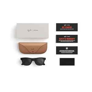Умные очки Ray-Ban Meta Wayfarer Gen 2, Matte Black / Clear / Grey Transitions, Large - Фото 9