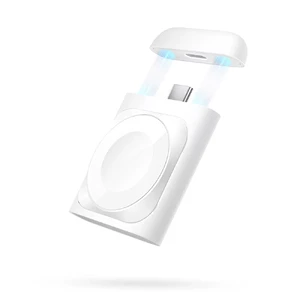 Беспроводная зарядка ESR Portable Charger White для Apple Watch