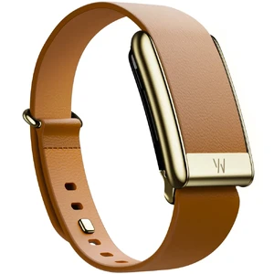 Ремешок WHOOP 5.0 LeatherLuxe Bands Tapered Large Camel with Gold  - Фото 1