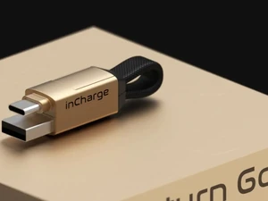 Универсальный многофункциональный брелок для зарядки Rolling Square inCharge 6 15W - Фото 5
