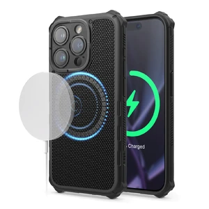Протиударний чохол з MagSafe elago Armor Case Black для iPhone 15 Pro Max - Фото 2
