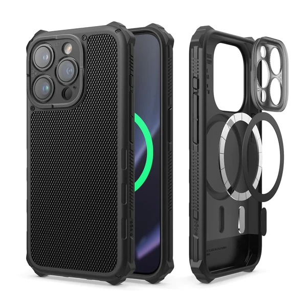 Протиударний чохол з MagSafe elago Armor Case Black для iPhone 15 Pro