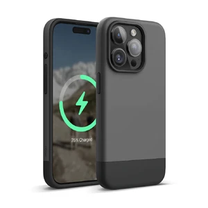 Противоударный чехол с MagSafe elago Glide Case Dark Stone/Grey для iPhone 15 Pro - Фото 2
