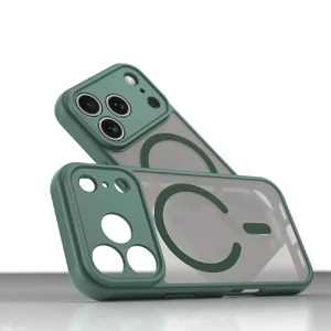 Противоударный матовый чехол iLoungeMax Matte MagSafe Green для iPhone 17 Pro - Фото 3