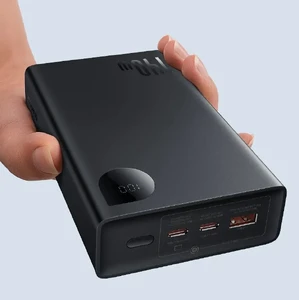 Повербанк Baseus Adaman Power Bank с быстрой зарядкой 140W и дисплеем 24000 mAh - Фото 6