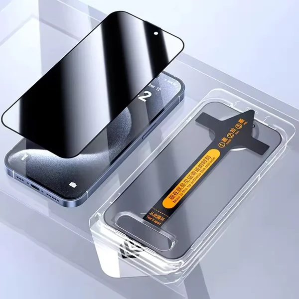 Захисне загартоване скло антишпигун iLoungeMax Premium Tempered Glass Anti Spy для iPhone 17