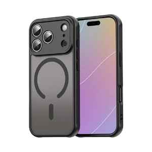 Протиударний матовий чохол iLoungeMax Matte MagSafe Black для iPhone 17