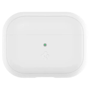 Силіконовий чохол із карабіном Spigen Silicone Fit Case White Strap для AirPods Pro 2 - Фото 2