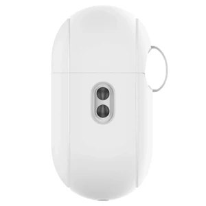 Силіконовий чохол із карабіном Spigen Silicone Fit Case White Strap для AirPods Pro 2 - Фото 3