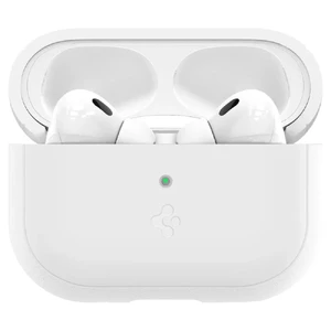 Силіконовий чохол із карабіном Spigen Silicone Fit Case White Strap для AirPods Pro 2 - Фото 7