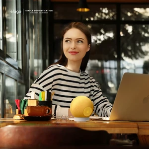 Силіконова підставка elago Silicone Stand Black для HomePod mini - Фото 5