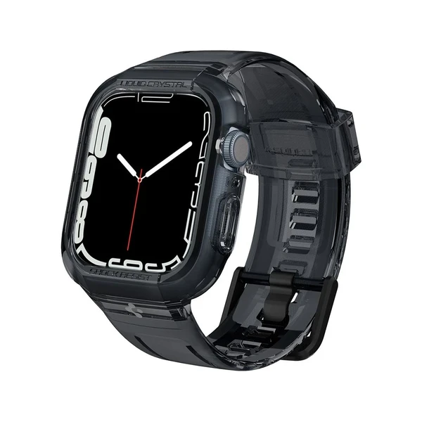Силіконовий чохол-ремінець Spigen Liquid Crystal Pro Space для Apple Watch Ultra 49mm | 45mm | 44mm | 42mm в Ужгороді
