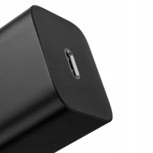 Сетевое зарядное устройство Baseus Super Si Quick Charger 20W USB Type-C 1m Black - Фото 8