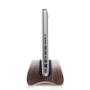 Дерев'яна підставка SAMDI Vertical Walnut для MacBook Air | Pro 11"-15"