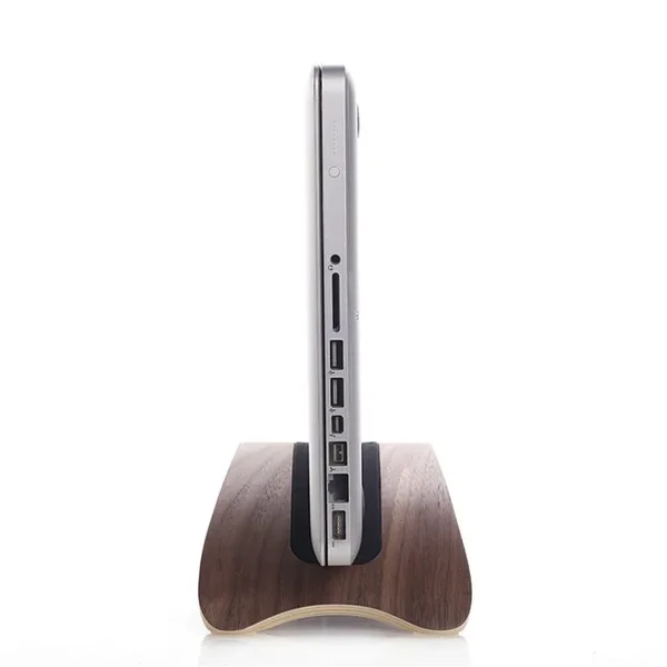 Дерев'яна підставка SAMDI Vertical Walnut для MacBook Air | Pro 11"-15"