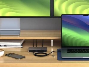 Хаб (адаптер) Satechi Slim Hub Pro с поддержкой Thunderbolt 4, 40 Гбит/с и зарядкой 96 Вт для MacBook - Фото 4