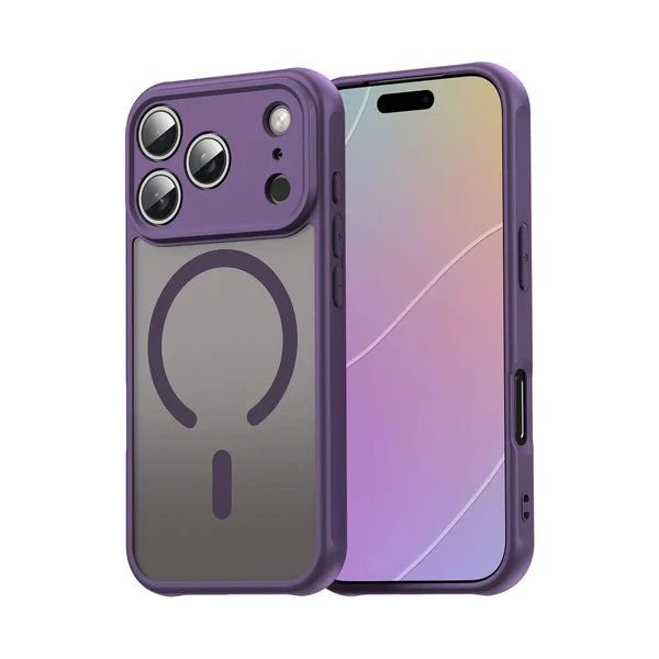 Протиударний матовий чохол iLoungeMax Matte MagSafe Purple для iPhone 17