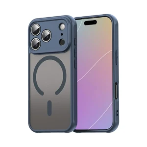 Протиударний матовий чохол iLoungeMax Matte MagSafe Blue для iPhone 17