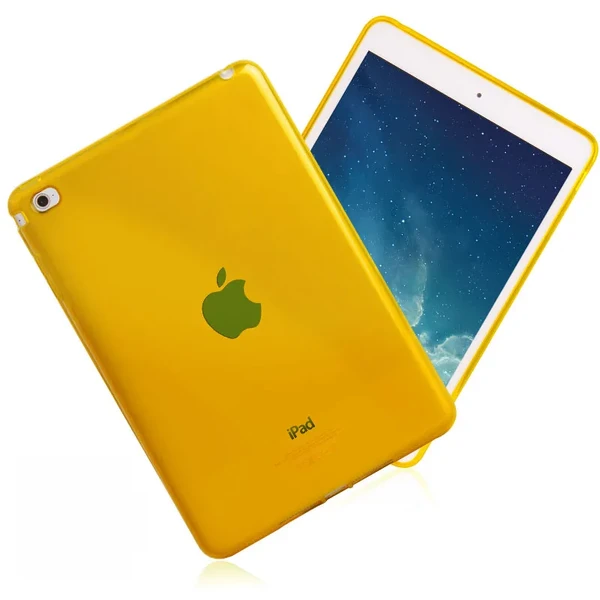 Прозорий iLoungeMax TPU чохол Silicol Yellow для iPad mini 4 в Одесі
