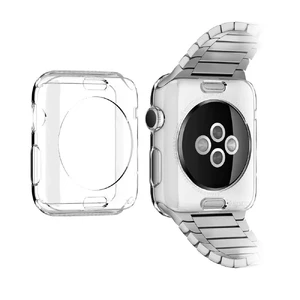 Тонкий прозорий TPU чохол iLoungeMax SilicolDots для Apple Watch Series 1 | 2 | 3 42mm - Фото 2