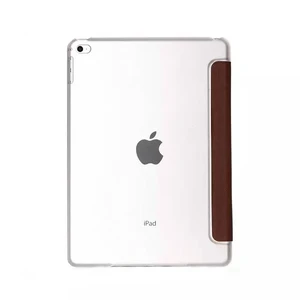 Кожаный чехол iLoungeMax SmartLeather + TPU для iPad mini 4 Коричневый - Фото 2
